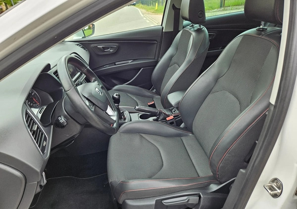 Seat Leon cena 43900 przebieg: 198000, rok produkcji 2014 z Ostrołęka małe 742